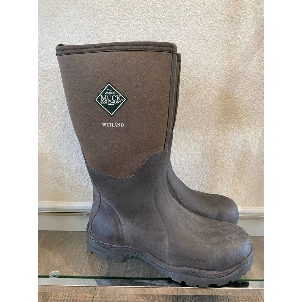 The Original Muck Boot Company Women's 11 Tall Wetland Waterproof Boot Brown